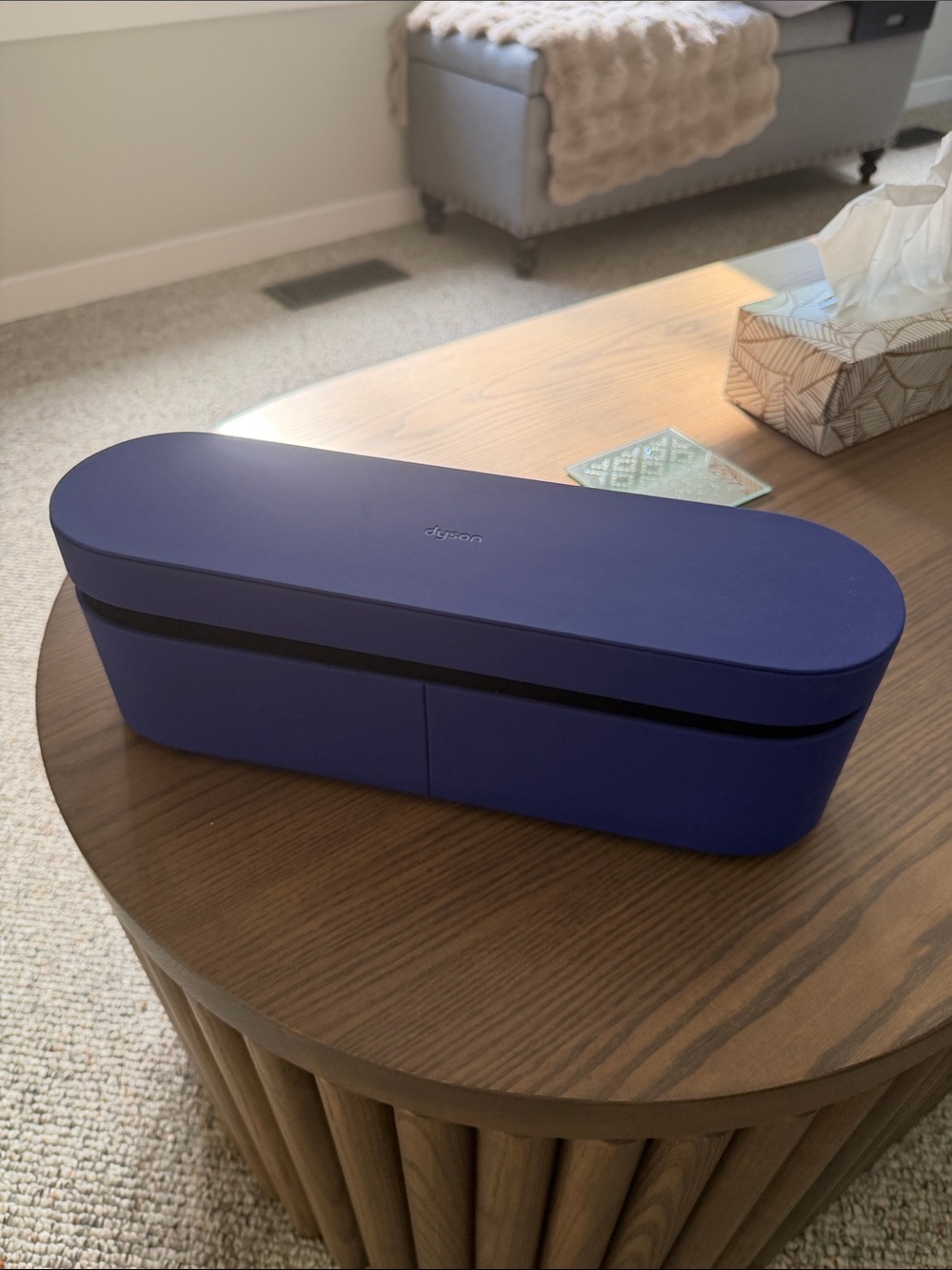 Dyson Corrale Vinca Blue/Rosé Wireless Hair Straightener with box and charger